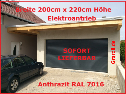 Garagentor 200cm breit - , x