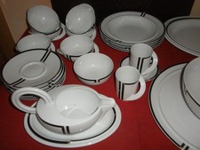 Rosenthal Cupola Nera 1 Tortenplatte + 1 Kaffeetasse  gut bis sehr gut