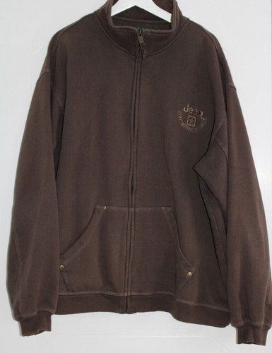 Jeep fleecejacke braun full - jeep,