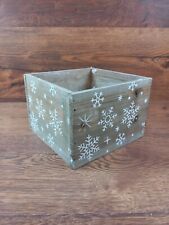 Blumenkasten Weihnachten Pflanzkasten Holz M