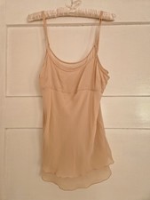 ? Karl Lagerfeld for H&M Seiden Top  40 Puder Altrosa Neu Doppellagig