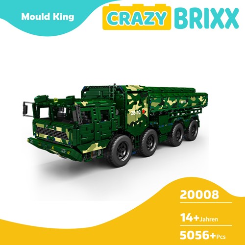 Mould king 20008 militär - mould,