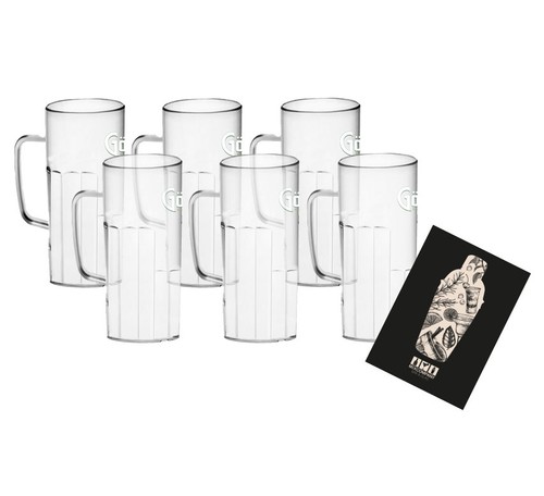 Gösser bierglas 6er set - bierglas, krug