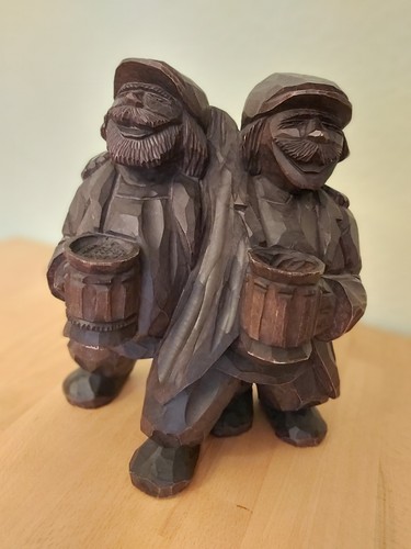 Holzfigur handgeschnitzt - holzfigur,