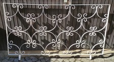 DDR Schmiedeeisernes Gitter, Ziergitter, Treppen-Gitter, Shabby Chic