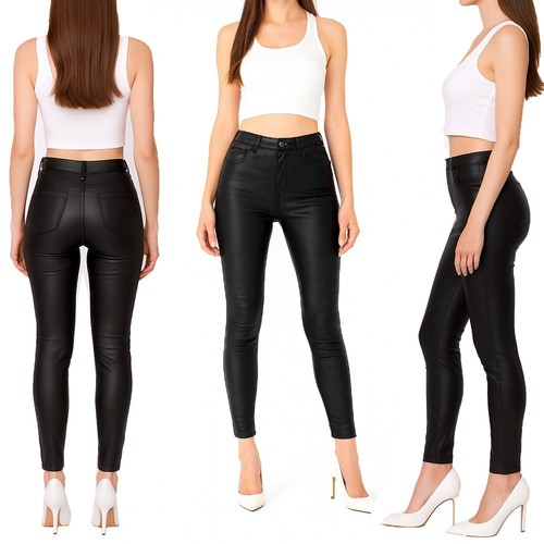 Damen kunstlederhose leder lok - kunstlederhose, leder-lok