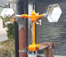 Windmühle Vogelabwehr mit