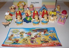 Komplett Satz "Strandnasen" mit allen 3 Varianten von Ari Widertschi mit Zettel