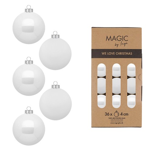 Weihnachtskugeln glas 4cm - weihnachtskugeln,
