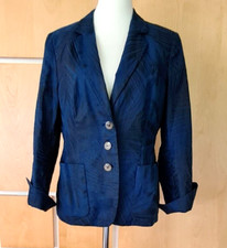 Trixi Schober Kurz Blazer blau