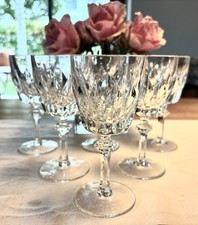 6  x Spiegelau Weingläser Weißweingläser Bleikristall geschliffen neuw.