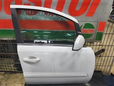 Opel Zafira B Tür Vorne Rechts Komplett Weiß Z40R