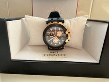 Tissot T-Race Chronograph Schwarz/Rosegold