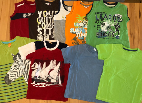 Shirts jungen 122 128 - t-shirts, gr.