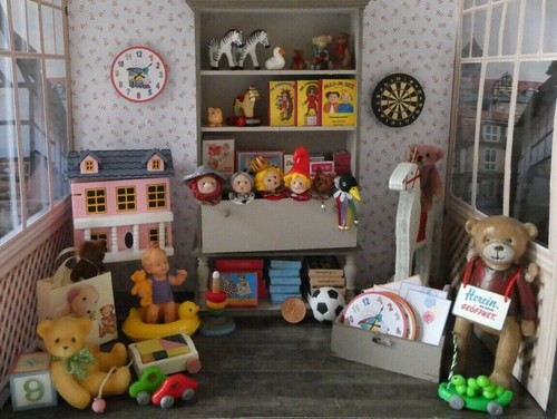 Puppenhaus miniatur 1 - 1:12, miniatur: