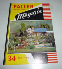 Faller Modellbau Magazin Nr 34 Februar 1963