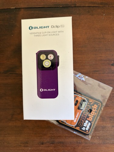 Olight oclip pro lila patch - lila,