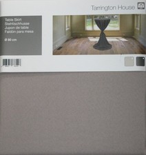 STEHTISCH HUSSE BISTROTISCH HUSSE MIT SCHLEIFE SCHMUTZABWEISEN Ø80 cm x L 135 cm