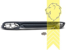 Heckansatz Heckspoiler Diffusor für Audi A4 B8 8K Limousine Avant nicht S Line