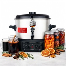 16l glühweinkocher edelstahl - 16l,