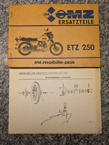 Ersatzteilkatalog etz 250 - ersatzteilkatalog,