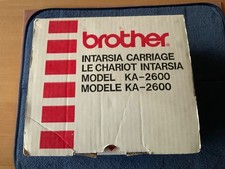 Brother Intarsienschlitten KA 2600 für Grob Strickmaschine