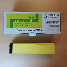 Original Kyocera TK-540Y Ersatzteil: Leerer Toner Yellow für FS-C5100DN
