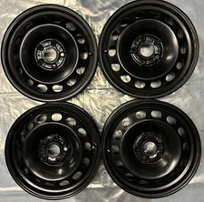 4 original VW steel rims 6Jx16