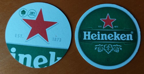 Bierdeckel heineken klein - heineken,