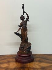 Jugendstil Zinkguss Skulptur