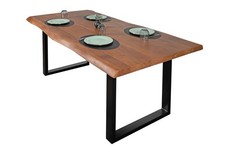 Esstisch Baumkante massiv