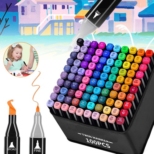 100 fraben alkohol marker set - fraben,