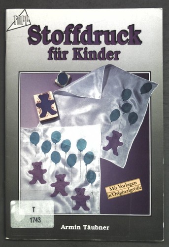 Stoffdruck für kinder - für, topp