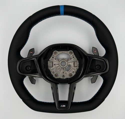Sport lenkrad carbon leder - m,
