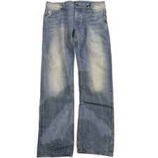 G-STAR Herren Light Aged Blue Attacc Low Straight Jeans UVP 80€