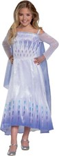Disney Offizielles Deluxe Frozen 2 Elsa Eiskönigin Kostüm Kleid für Mädchen