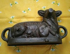 Alte Backform Gusseisen Lamm