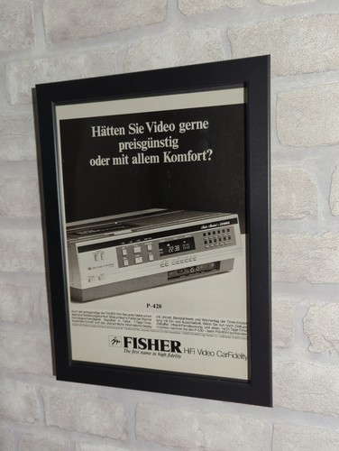 Rare fisher vhs - fisher, recorder