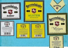 8 BIERETIKETTEN DER