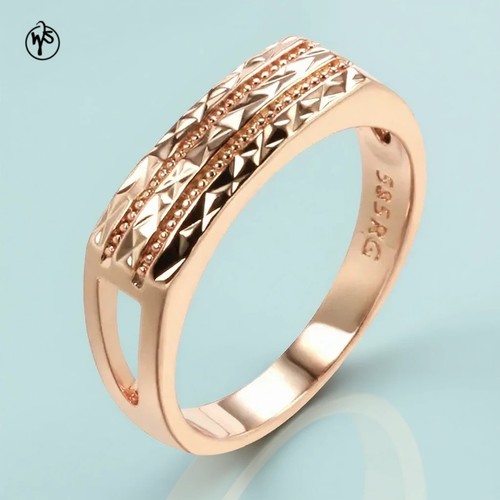 Vergoldeter ring rosegold gold - ring,