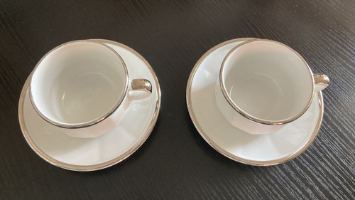 Apilco flora weiß - flora, platinrand