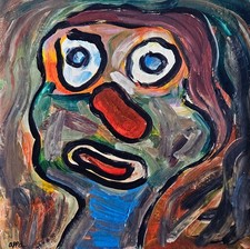 Von Karel Appel signiertes