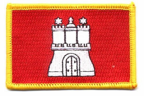 Aufnäher hamburg patch - aufnäher,