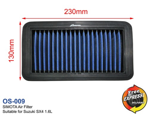 Sportluftfilter ersatz simota - sportluftfilter,