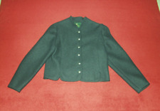 Giesswein Jacke Trachtenjacke Gr. 40 Gr. M blau Walk Loden