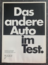 Prospekt Peugeot J7 Das andere Auto im Test aus Lastauto Omnibus DINA4 4 S. 1972
