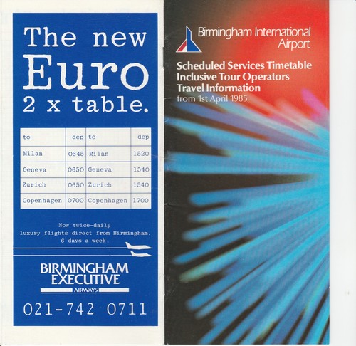 Flugplan birmingham airport - flugplan,