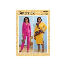 Schnittmuster Butterick B6739 - Jacke - Hose - Rock - Gr. 34-42