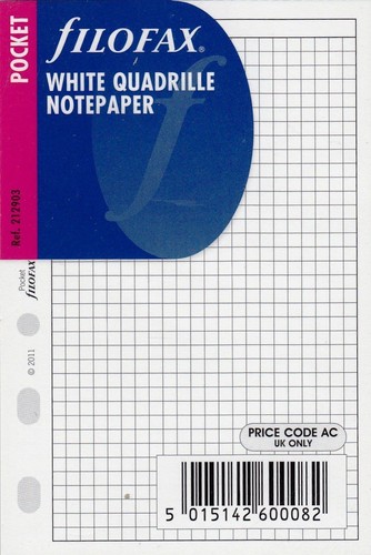 Filofax 212903 einlage pocket - einlage,