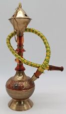Kleine Shisha, Messing/Kunststoff, ca. 22 cm hoch